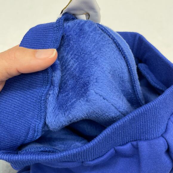 NWT The Yellow Lamb Size 6 Royal Blue Fleece Lined Sweatpants - Picture 4 of 5